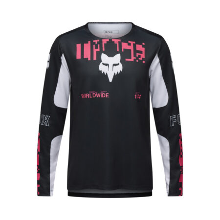 KOSZULKA ROWEROWA Z DŁUGIM RĘKAWEM FOX JUNIOR RANGER DIGI IMAGE BLACK